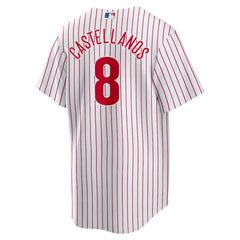 MLB Nick Castellanos Philadelphia Phillies Nike Replica Player Jersey - White