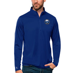 NHL Buffalo Sabres Antigua Tribute Quarter-Zip Pullover Top - Royal