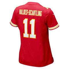 NFL Marquez Valdes-Scantling Kansas City Chiefs Women's Game Jersey - Red