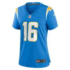 NFL JK Scott Los Angeles Chargers Women's Game Jersey - Powder Blue