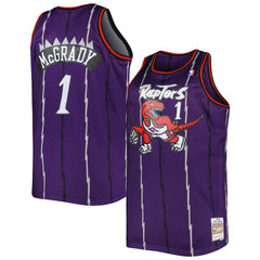 NBA Tracy McGrady Toronto Raptors Big & Tall Hardwood Classics 1998/99 Swingman Jersey - Purple