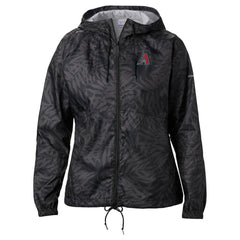 Arizona Diamondbacks Columbia Women's Flash Forward Full-Zip Windbreaker Jacket - Black Jackets