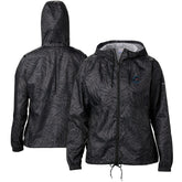 Miami Marlins Columbia Women's Flash Forward Full-Zip Windbreaker Jacket - Black Jackets