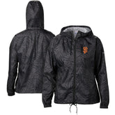 San Francisco Giants Columbia Women's Flash Forward Full-Zip Windbreaker Jacket - Black Jackets