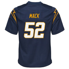 NFL Khalil Mack Los Angeles Chargers Youth Game Jersey - Navy