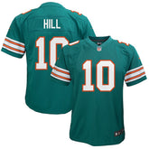 NFL Tyreek Hill Miami Dolphins Youth Game Jersey - Aqua