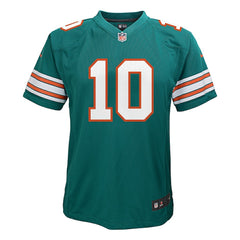 NFL Tyreek Hill Miami Dolphins Youth Game Jersey - Aqua
