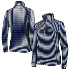 Tennessee Titans Vineyard Vines Women's Sankaty Shep Half-Zip Pullover Top Navy