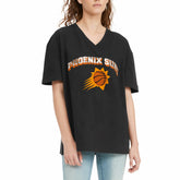 Phoenix Suns Tommy Jeans Women's Ashley V-Neck T-Shirt Black