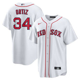 MLB David Ortiz Boston Red Sox Nike Home Replica Player Jersey - White