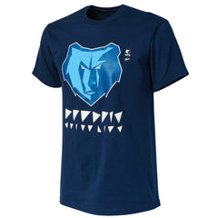 Memphis Grizzlies NBA x Naturel No Caller ID T-Shirt Navy