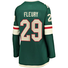 NHL Marc-Andre Fleury Minnesota Wild Fanatics Women's Home Breakaway Player Jersey - Green