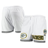Green Bay Packers Pro Standard Mesh Shorts White/Black