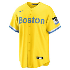MLB David Ortiz Boston Red Sox Nike Retired Player City Connect Replica Jersey - Gold