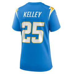 NFL Joshua Kelley Los Angeles Chargers Women's Player Game Jersey - Powder Blue