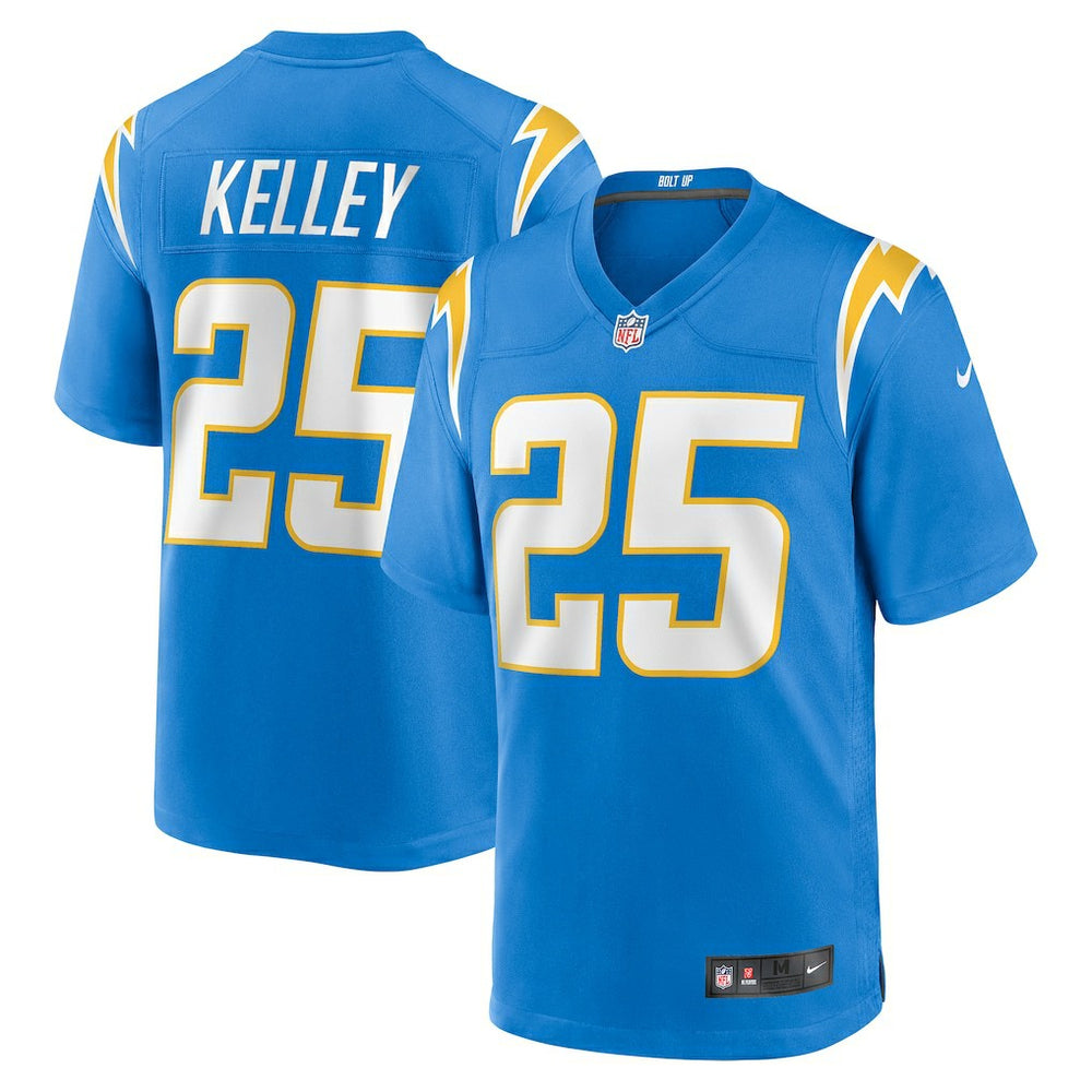 NFL Joshua Kelley Los Angeles Chargers Game Jersey - Powder Blue
