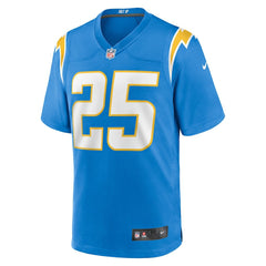 NFL Joshua Kelley Los Angeles Chargers Game Jersey - Powder Blue
