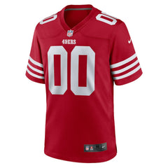 NFL San Francisco 49ers Custom Jersey - Scarlet