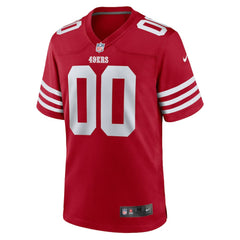 NFL San Francisco 49ers Youth Game Custom Jersey - Scarlet