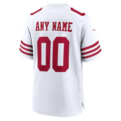 NFL San Francisco 49ers Game Custom Player Jersey - White