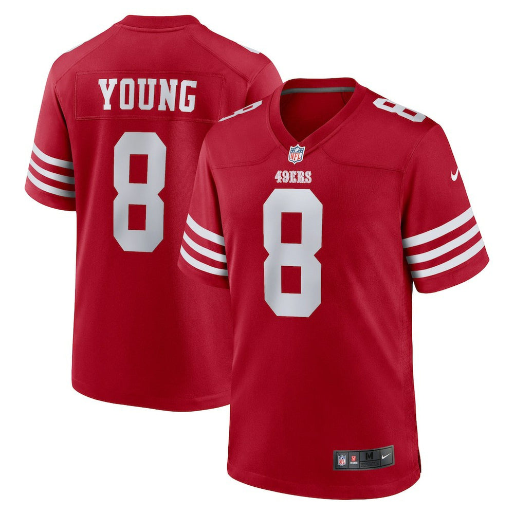 NFL Steve Young San Francisco 49ers Retired Player Game Jersey - Scarlet