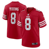 NFL Steve Young San Francisco 49ers Retired Player Game Jersey - Scarlet