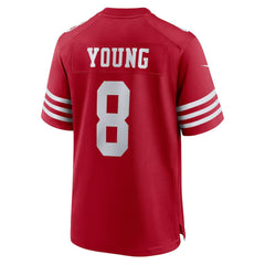 NFL Steve Young San Francisco 49ers Retired Player Game Jersey - Scarlet