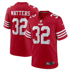 NFL Ricky Watters San Francisco 49ers Retired Player Game Jersey - Scarlet