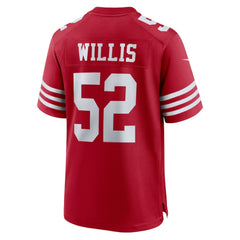 NFL Patrick Willis San Francisco 49ers Retired Player Game Jersey - Scarlet