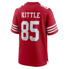 NFL George Kittle San Francisco 49ers Player Game Jersey - Scarlet