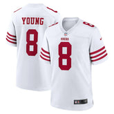 Steve Young San Francisco 49ers Retired Player Game Jersey White