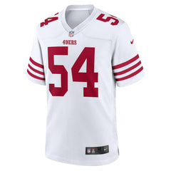 NFL Fred Warner San Francisco 49ers Player Game Jersey - White