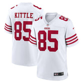 NFL George Kittle San Francisco 49ers Player Game Jersey - White