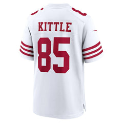NFL George Kittle San Francisco 49ers Player Game Jersey - White