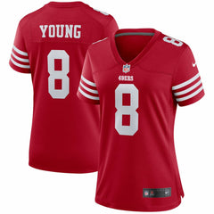 NFL Steve Young San Francisco 49ers Women's Retired Player Game Jersey - Scarlet