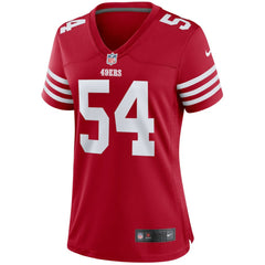 NFL Fred Warner San Francisco 49ers Women's Player Jersey - Scarlet