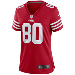 NFL Jerry Rice San Francisco 49ers Women's Retired Player Game Jersey - Scarlet