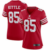 NFL George Kittle San Francisco 49ers Women's Player Jersey - Scarlet
