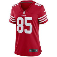 NFL George Kittle San Francisco 49ers Women's Player Jersey - Scarlet