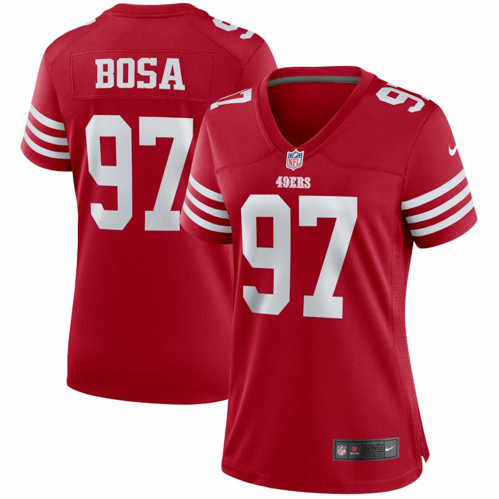 NFL Nick Bosa San Francisco 49ers Women's Player Jersey - Scarlet