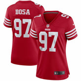 NFL Nick Bosa San Francisco 49ers Women's Player Jersey - Scarlet