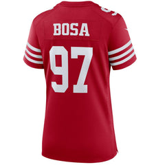 NFL Nick Bosa San Francisco 49ers Women's Player Jersey - Scarlet