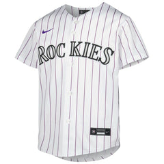 MLB Kris Bryant Colorado Rockies Nike Youth Alternate Replica Player Jersey - White