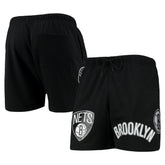 Brooklyn Nets Pro Standard Mesh Capsule Shorts Black