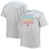Washington Commanders Big & Tall City Pride T-Shirt White