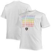 Las Vegas Raiders Big & Tall City Pride T-Shirt White