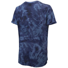 NHL Seattle Kraken Majestic Threads Women's Boyfriend Tie-Dye T-Shirt - Deep Sea Blue