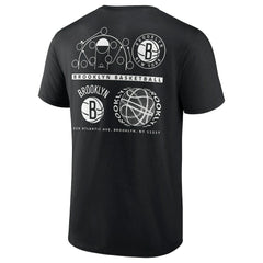 Brooklyn Nets Court Street Collective T-Shirt Black