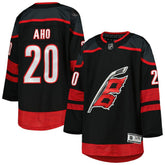 NHL Sebastian Aho Carolina Hurricanes Youth Home Premier Player Jersey - Black