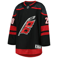 NHL Sebastian Aho Carolina Hurricanes Youth Home Premier Player Jersey - Black
